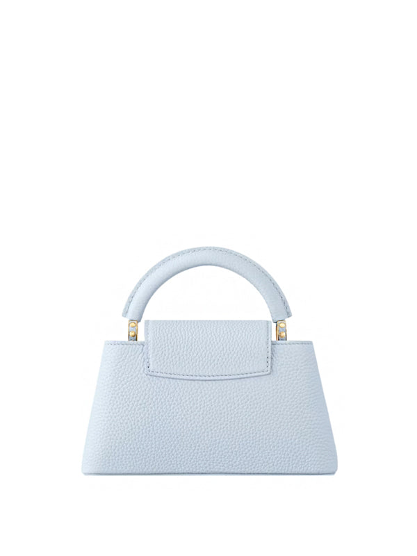 Louis Vuitton x Takashi Murakami Capucines East-West Mini Olympe Blue