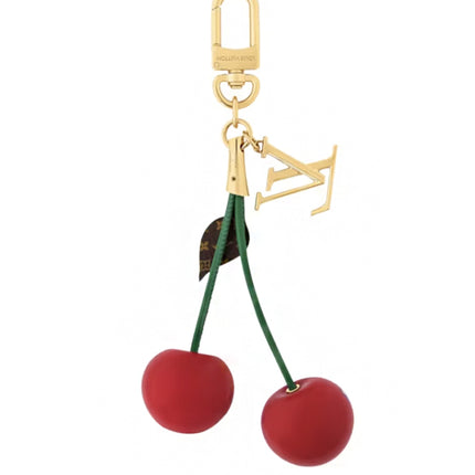 Louis Vuitton x Takashi Murakami Cherry Bag Charm Gold-tone Metal
