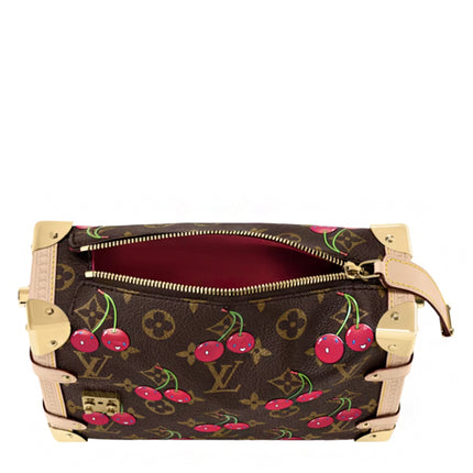Louis Vuitton x Takashi Murakami Cherry Side Trunk MM Brown Monogram
