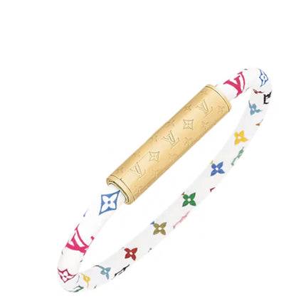 Louis Vuitton x Takashi Murakami LV Confidential Bracelet White Multicolored