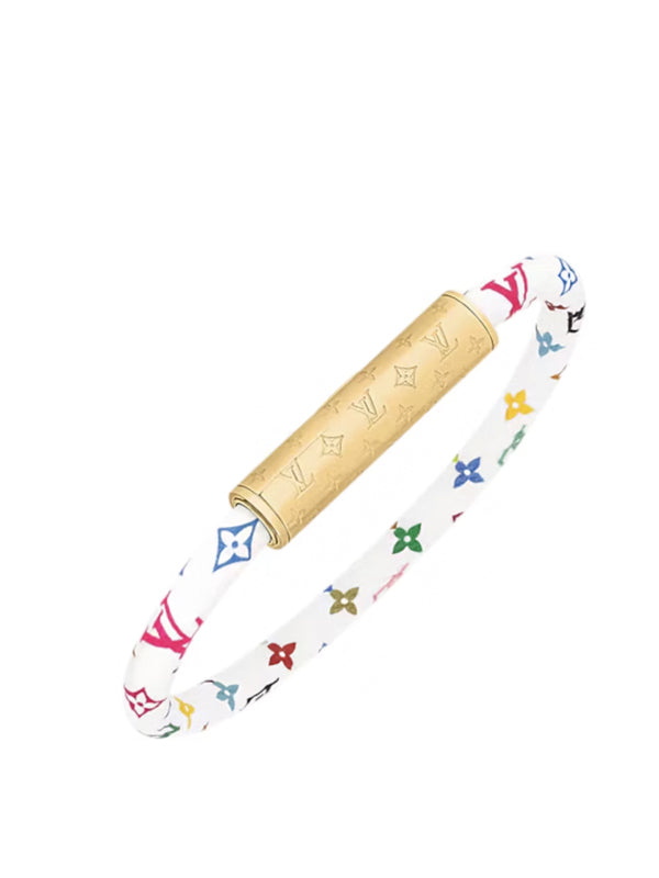 Louis Vuitton x Takashi Murakami LV Confidential Bracelet White Multicolored