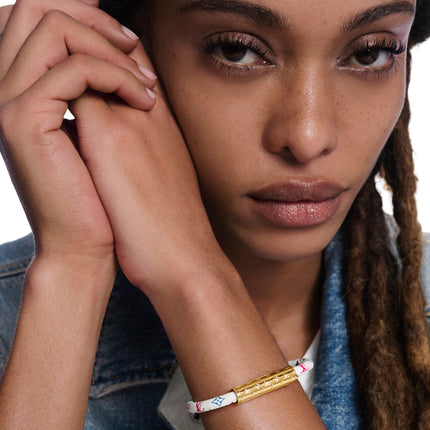 Louis Vuitton x Takashi Murakami LV Confidential Bracelet White Multicolored