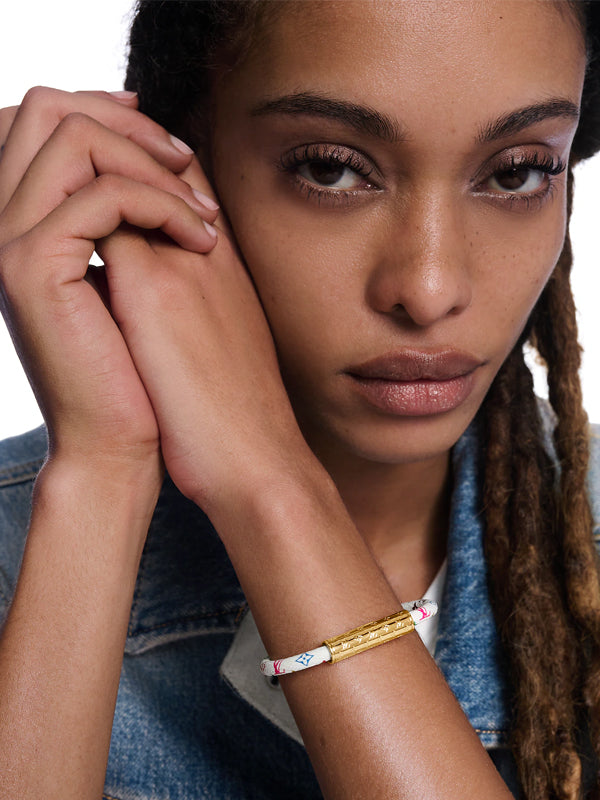 Louis Vuitton x Takashi Murakami LV Confidential Bracelet White Multicolored