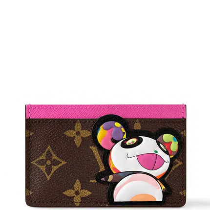 Louis Vuitton x Takashi Murakami Panda Card Holder Monogram