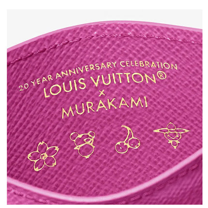 Louis Vuitton x Takashi Murakami Panda Card Holder Monogram
