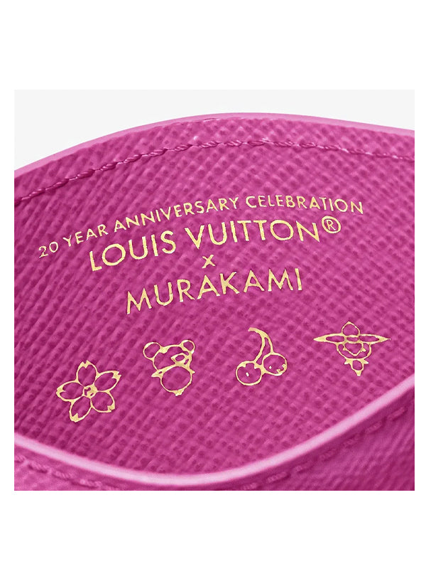 Louis Vuitton x Takashi Murakami Panda Card Holder Monogram
