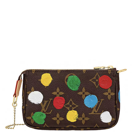 Louis Vuitton x Yayoi Kusama Mini Pochette Accessoires Monogram Multicolor