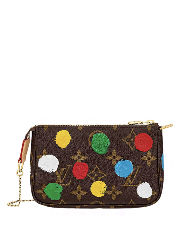 Louis Vuitton x Yayoi Kusama Mini Pochette Accessoires Monogram Multicolor