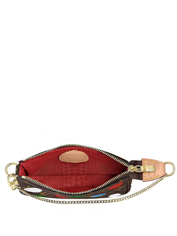 Louis Vuitton x Yayoi Kusama Mini Pochette Accessoires Monogram Multicolor