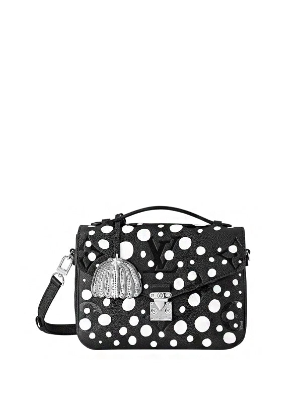 Louis Vuitton x Yayoi Kusama Pochette Metis Black/White