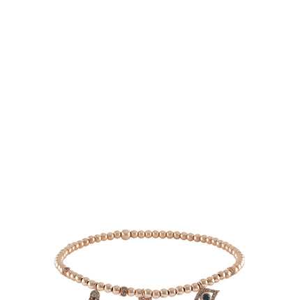 Lucky bracelet- Rose Gold& Diamonds