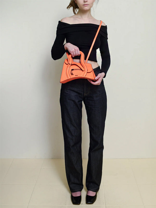 MSCHF Global Supply Chain Telephone Handbag Orange