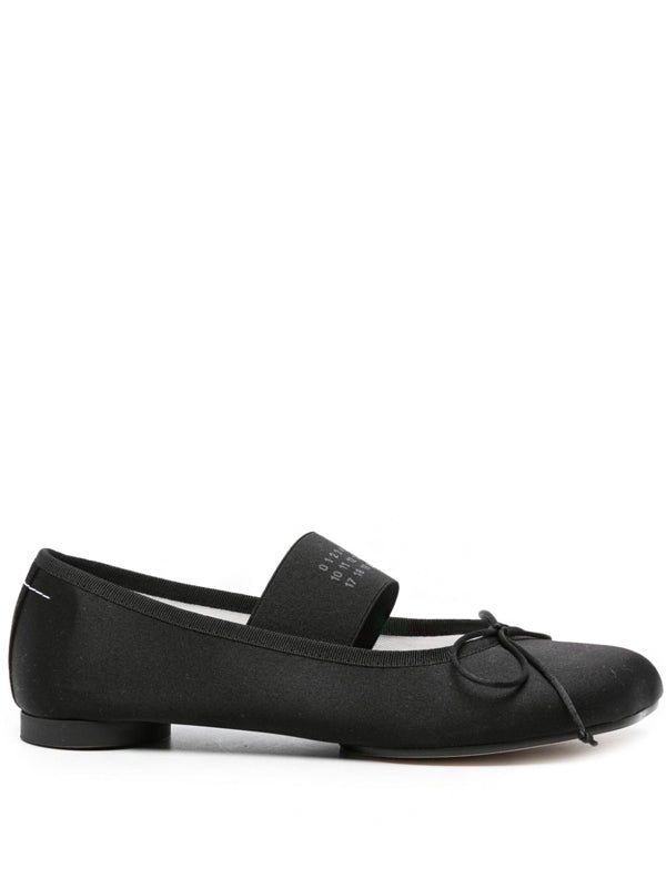 Maison Margiela MM6 Anatomic Ballerinas Black