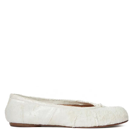 Maison Margiela Tabi Ballerina White Pearly
