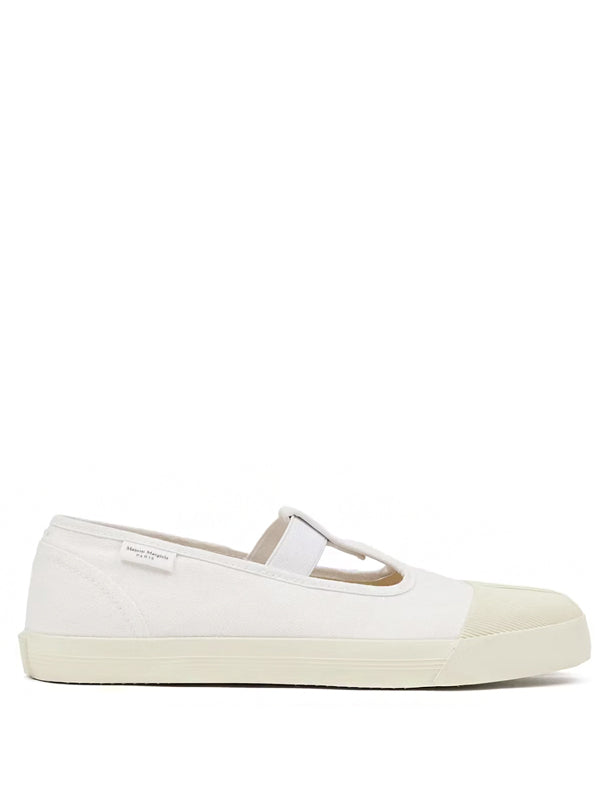 Maison Margiela Tabi On The Deck Mary Jane White