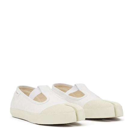 Maison Margiela Tabi On The Deck Mary Jane White