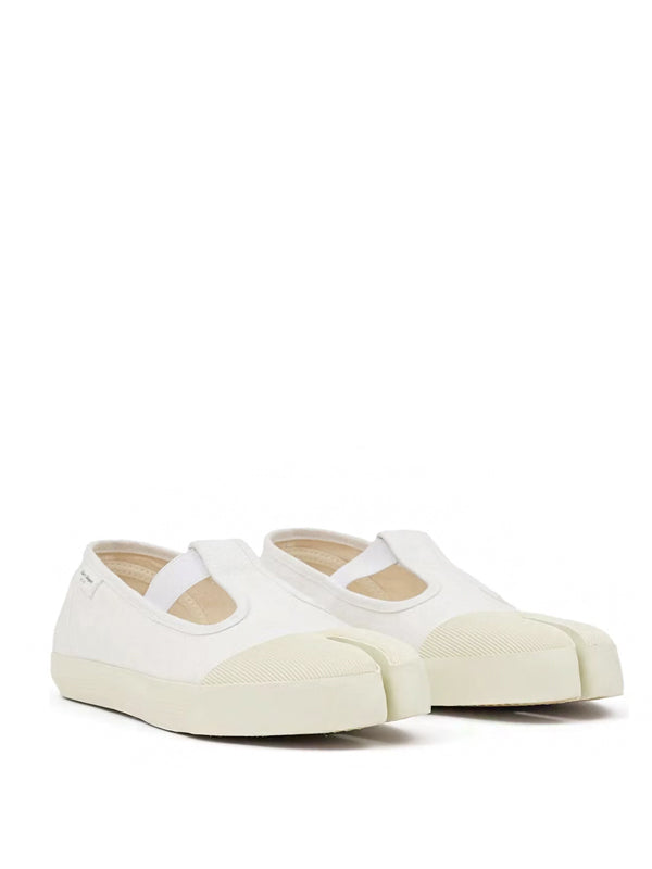 Maison Margiela Tabi On The Deck Mary Jane White