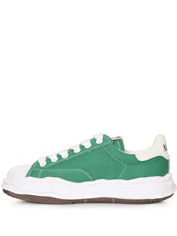 Maison Mihara Yasuhiro Blakey OG Sole Canvas Low Green