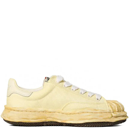 Maison Mihara Yasuhiro Blakey OG Sole Overdyed Canvas Low White