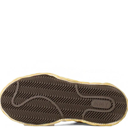 Maison Mihara Yasuhiro Blakey OG Sole Overdyed Canvas Low White