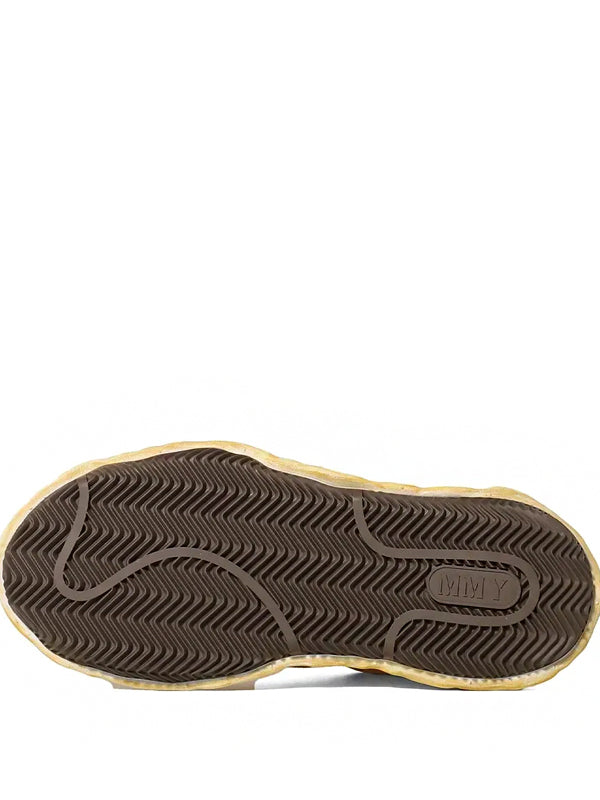 Maison Mihara Yasuhiro Blakey OG Sole Overdyed Canvas Low White