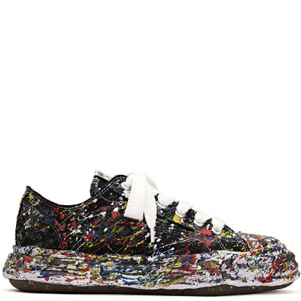 Maison Mihara Yasuhiro Peterson 23 OG Sole Canvas Low Sputtering Paint Black White