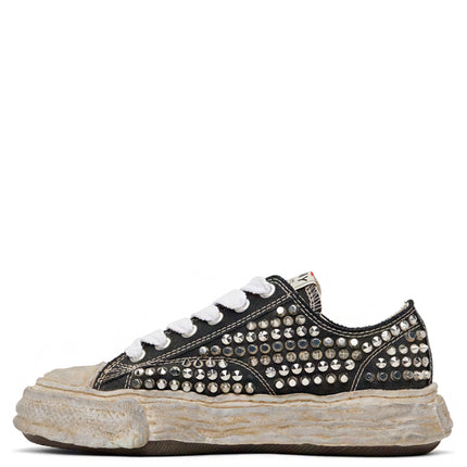 Maison Mihara Yasuhiro Peterson 23 OG Sole Studded Canvas Low Black