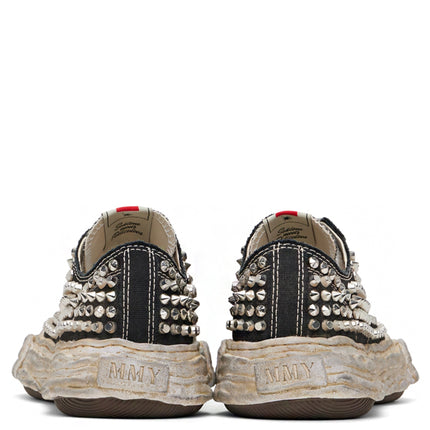 Maison Mihara Yasuhiro Peterson 23 OG Sole Studded Canvas Low Black