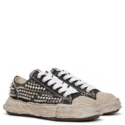Maison Mihara Yasuhiro Peterson 23 OG Sole Studded Canvas Low Black