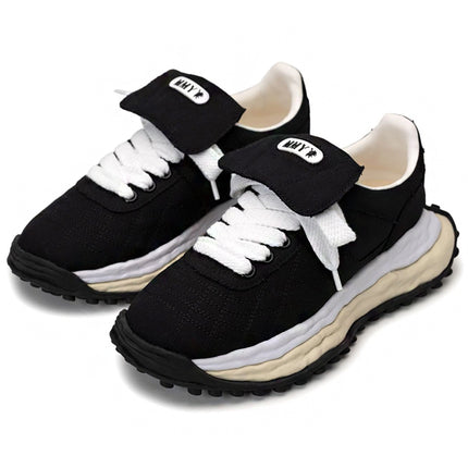 Maison Mihara Yasuhiro Scott OG Sole Canvas Low Black White
