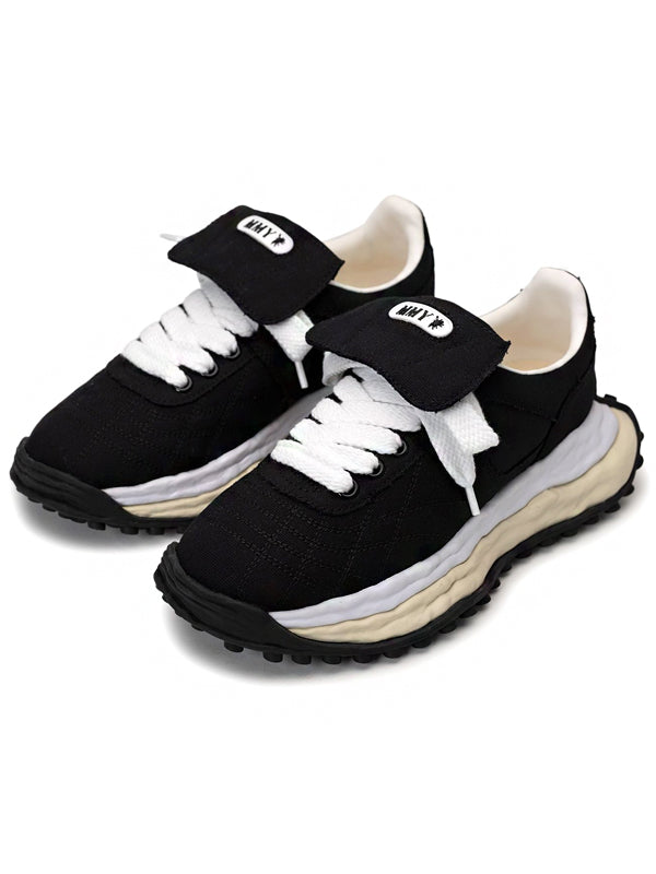 Maison Mihara Yasuhiro Scott OG Sole Canvas Low Black White