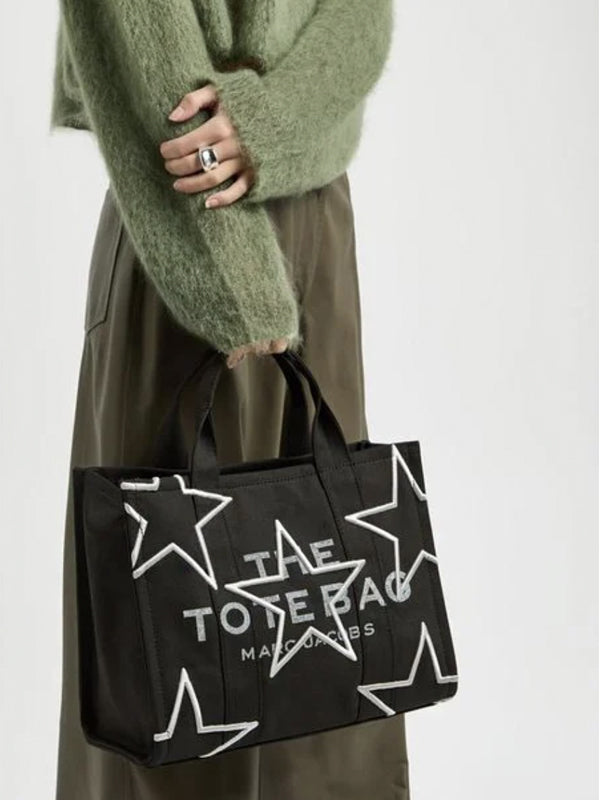 Marc Jacobs The Medium Tote Star Black