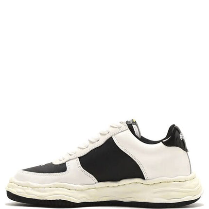 Mihara Yasuhiro Wayne Low Leather FR2 Atmos Black White