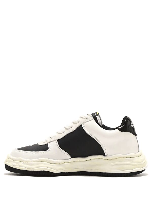 Mihara Yasuhiro Wayne Low Leather FR2 Atmos Black White
