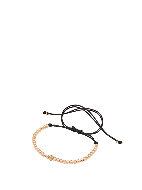 Mini Ball Rose Gold & Brown
