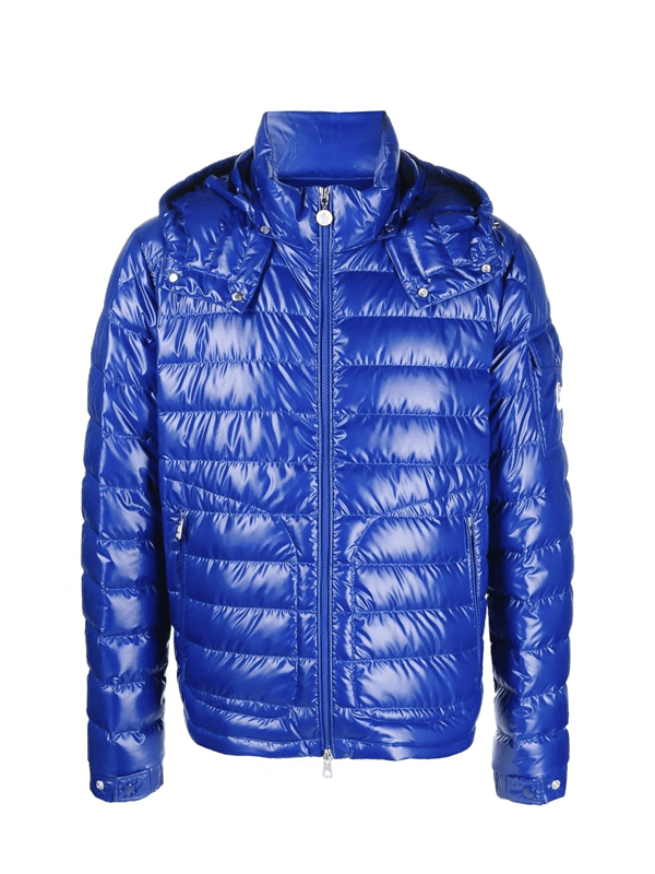 Moncler Blue Jaqueta Lauros Matelassê