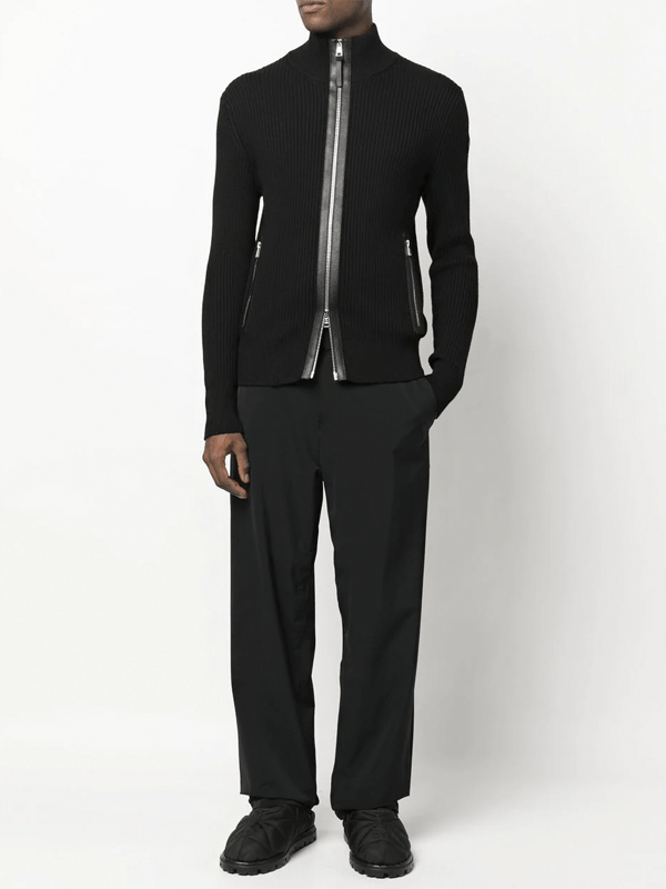 Moncler Cardigan com Zíper
