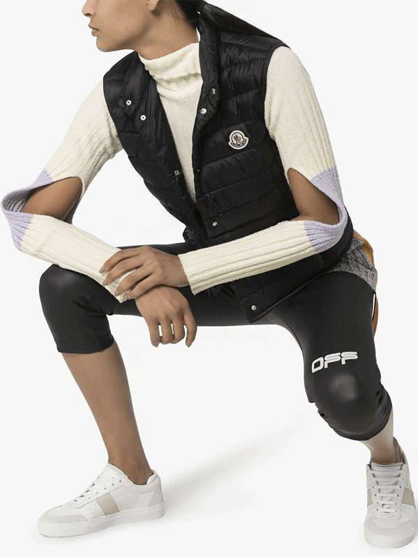 Moncler Colete Parke Black Matelassê