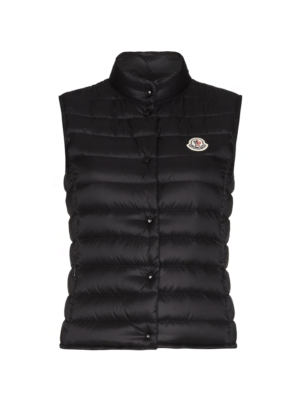 Moncler Colete Parke Black Matelassê