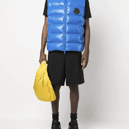 Moncler Colete Parke Blue Matelassê