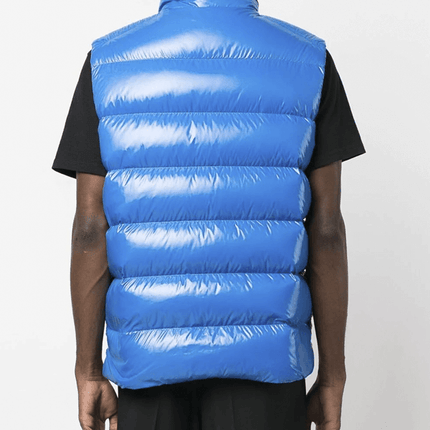 Moncler Colete Parke Blue Matelassê