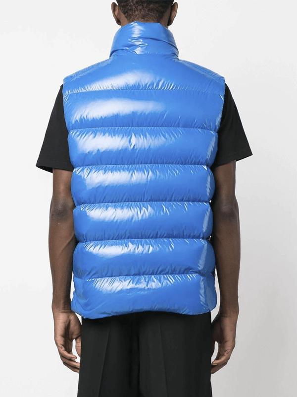 Moncler Colete Parke Blue Matelassê