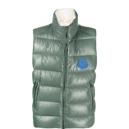 Moncler Colete Parke Green Matelassê