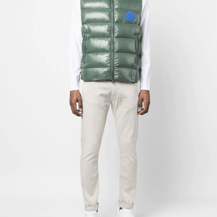Moncler Colete Parke Green Matelassê
