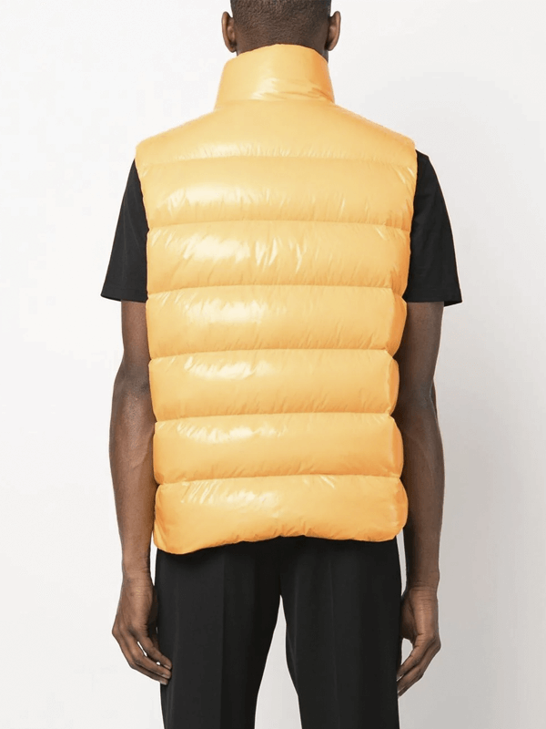 Moncler Colete Parke Yellow Matelassê