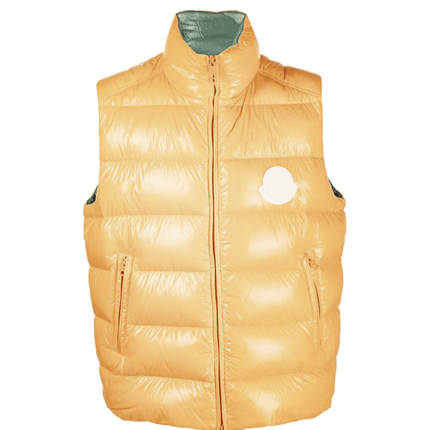 Moncler Colete Parke Yellow Matelassê