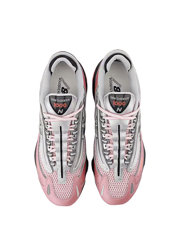 New Balance 1000 Pink Metallic Silver