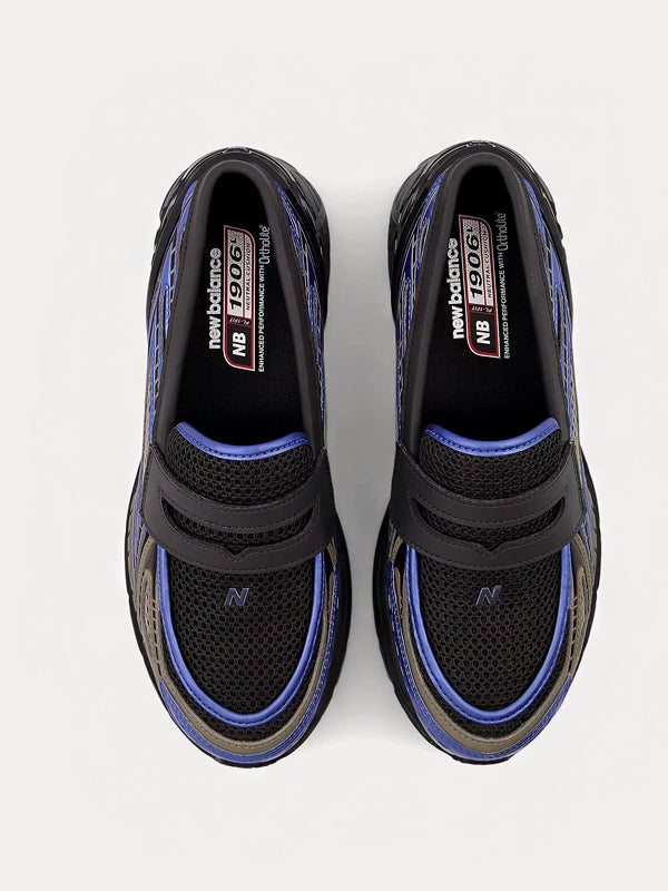 New Balance 1906L Black Cement Blue Gemstone