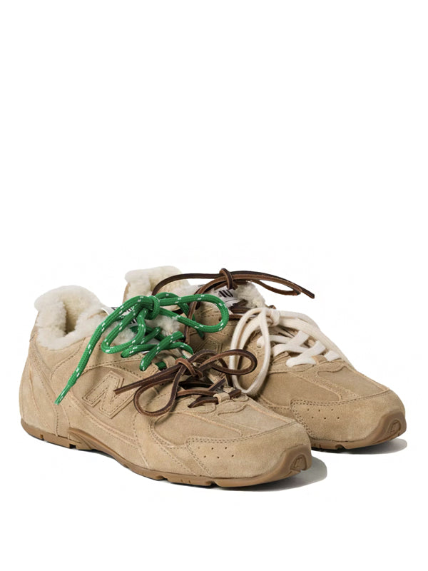 New Balance 530 SL Miu Miu Ecru Shearling