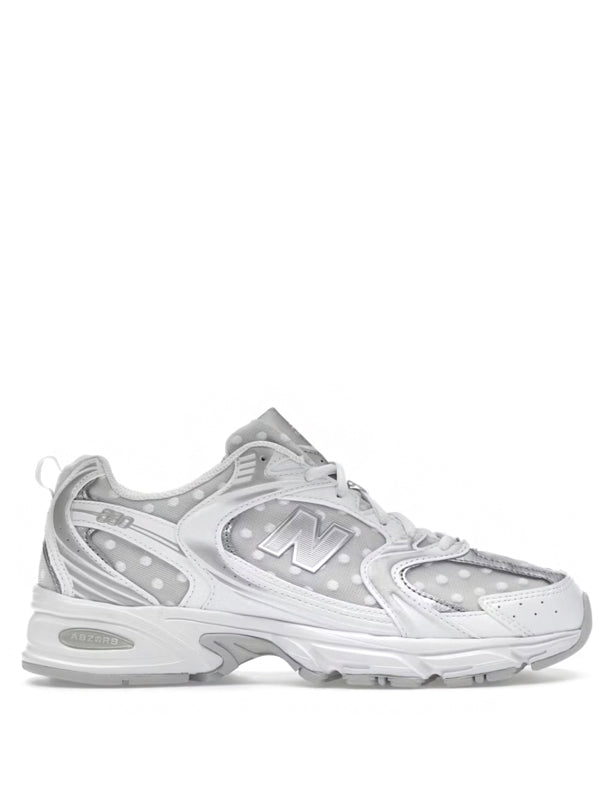 New Balance 530 Silver Metallic Polka Dots